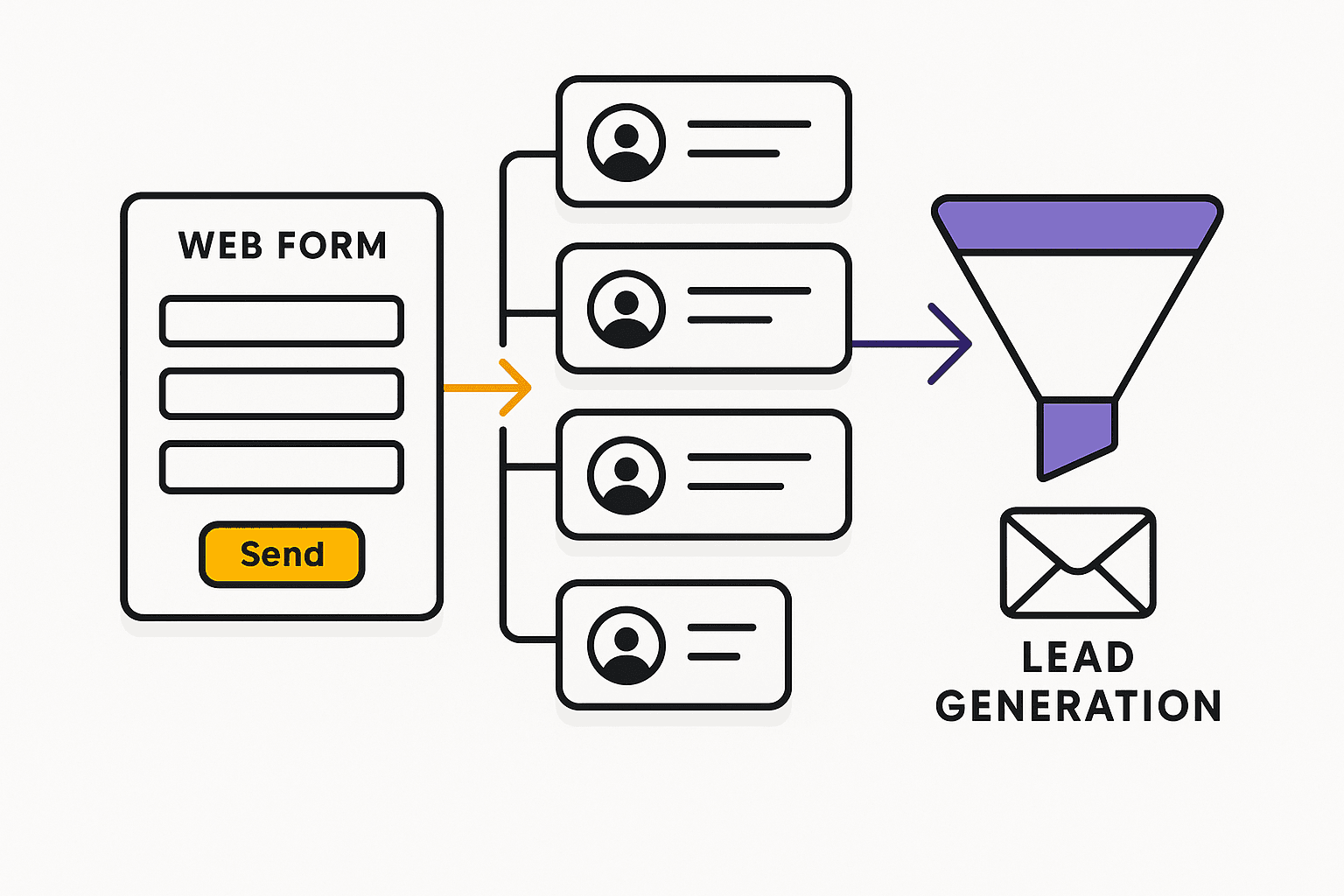 Building the integrated message, from forms to lead generation